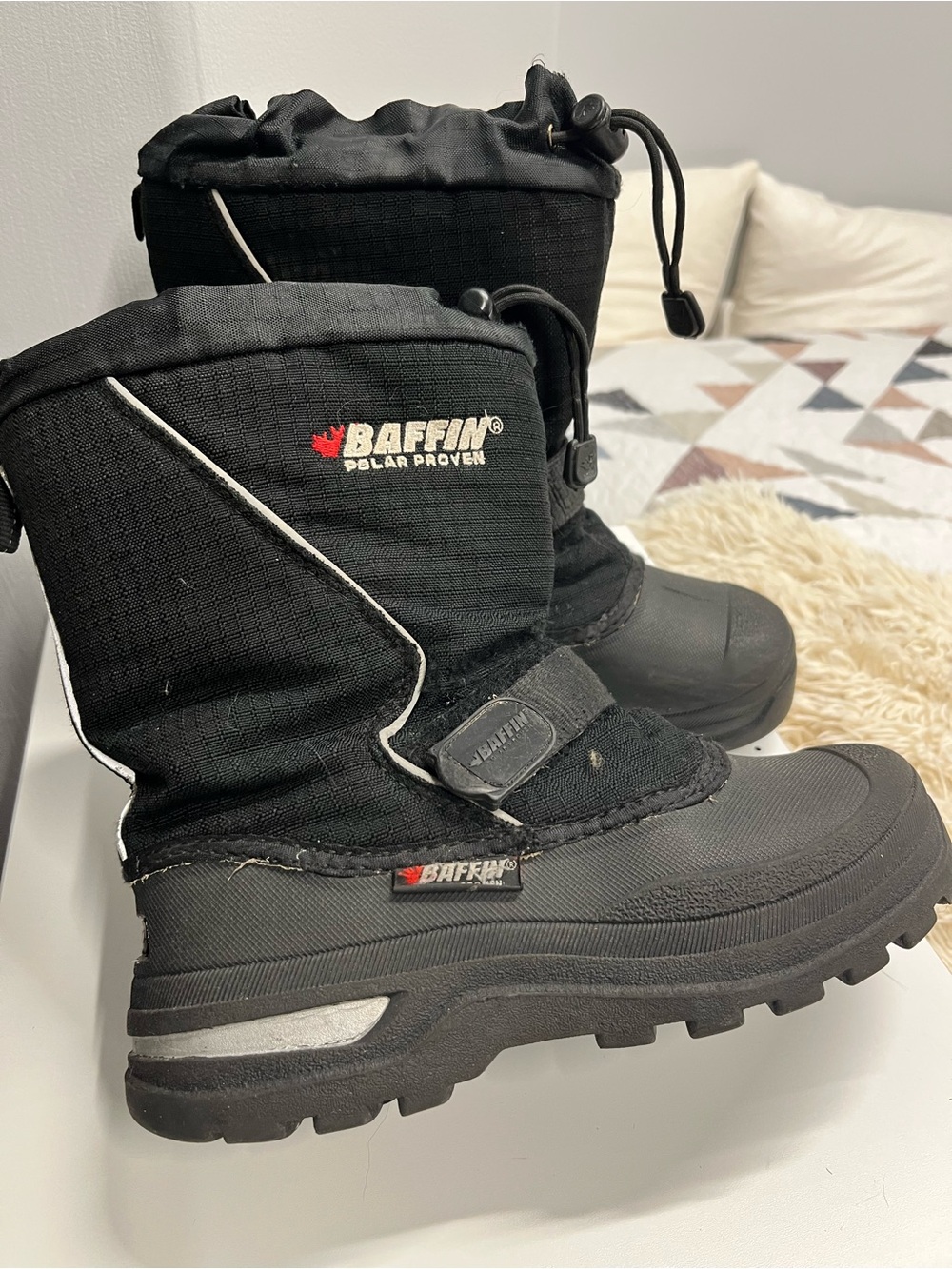 Baffin Polar Proven Winter Boots | Kids Size 4 | Waterproof Insulated Snow Boots